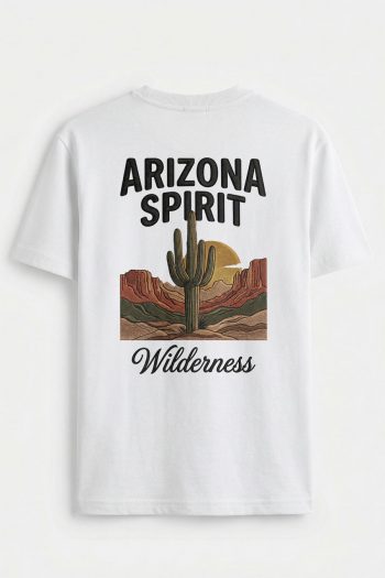 Arizona Desert Spirit, Μπλούζα T-Shirt σε Λευκό Χρώμα