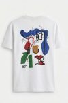 Abstract Cocktail Face,T-Shirt σε Λευκό Χρώμα