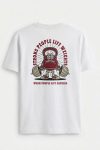 Weightlifting Mascot,T-Shirt σε Λευκό Χρώμα