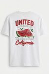 Watermelon Club Poster,T-Shirt σε Λευκό Χρώμα