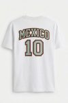 Mexico Ten Jersey,T-Shirt σε Λευκό Χρώμα
