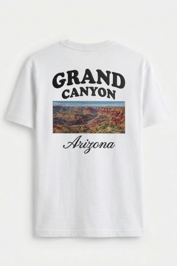 Grand Canyon Arizona,T-Shirt σε Λευκό Χρώμα