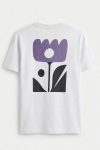 Abstract Flower Icon,T-Shirt σε Λευκό Χρώμα