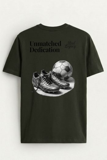 Football Dedication, Μπλούζα T-Shirt σε Χακί Χρώμα