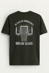Emergency Basketball Hoop,T-Shirt σε Χακί Χρώμα