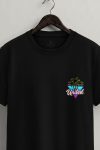 Palm Sunset Badge, Μπλούζα T-Shirt σε Μαύρο Χρώμα