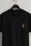 Toucan Pocket Badge,T-Shirt σε Μαύρο Χρώμα