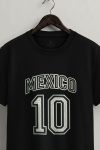 Mexico Ten,T-Shirt σε Μαύρο Χρώμα