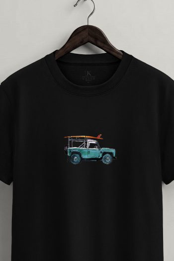 Surfboard Truck,T-Shirt σε Μαύρο Χρώμα