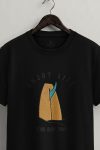 Good Surf Days,T-Shirt σε Μαύρο Χρώμα