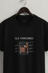 Old Fashioned Recipe,T-Shirt σε Μαύρο Χρώμα