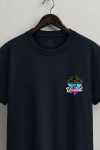 Palm Sunset Badge, Μπλούζα T-Shirt σε Μπλε Χρώμα