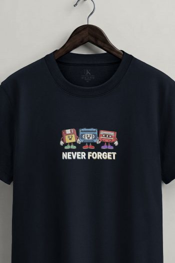 Retro Memory Club,T-Shirt σε Μπλε Χρώμα