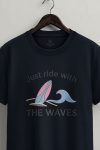 Wave Sail Club,T-Shirt σε Μπλε Χρώμα