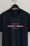 United Stripe Badge,T-Shirt σε Μπλε Χρώμα
