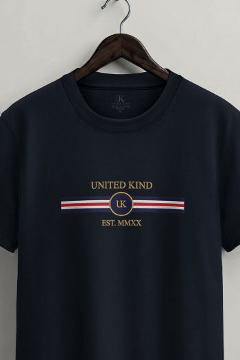 United Stripe Badge,T-Shirt σε Μπλε Χρώμα