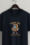 Game On Robot,T-Shirt σε Μπλε Χρώμα