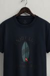 Blackout Surf Days,T-Shirt σε Μπλε Χρώμα