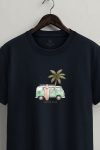Palm Camper,T-Shirt σε Μπλε Χρώμα