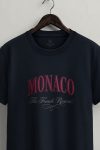 Monaco Red Riviera,T-Shirt σε Μπλε Χρώμα