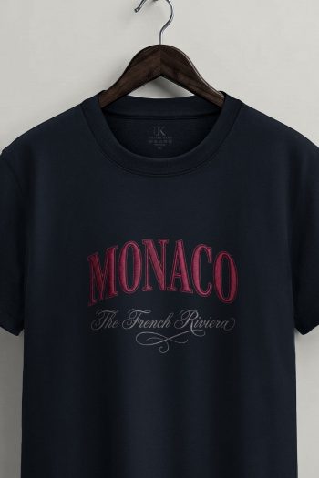 Monaco Red Riviera,T-Shirt σε Μπλε Χρώμα