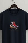 Red Chill Sunday Chair,T-Shirt σε Μπλε Χρώμα
