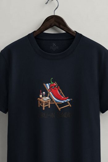Red Chill Sunday Chair,T-Shirt σε Μπλε Χρώμα