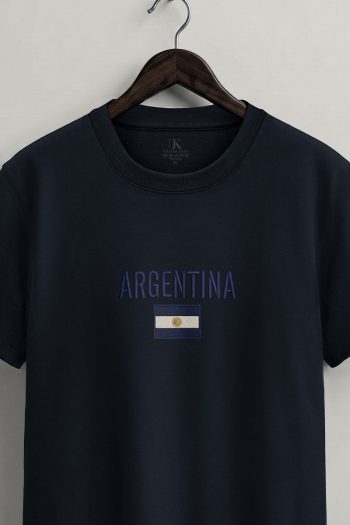 Argentina Flag,T-Shirt σε Μπλε Χρώμα