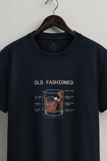 Old Fashioned Recipe,T-Shirt σε Μπλε Χρώμα