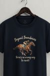 Beyond Boundaries Rider,T-Shirt σε Μπλε Χρώμα