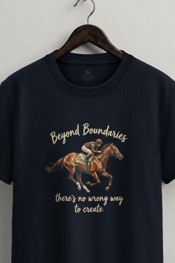 Beyond Boundaries Rider,T-Shirt σε Μπλε Χρώμα