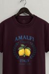 Amalfi Lemon, Μπλούζα T-Shirt σε Μπορντώ Χρώμα