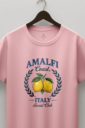 Amalfi Lemon, Μπλούζα T-Shirt σε Ροζ Χρώμα