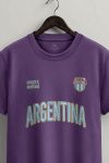Argentina Varsity,T-Shirt σε Μωβ Χρώμα
