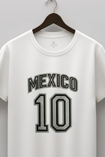 Mexico Ten,T-Shirt σε Λευκό Χρώμα