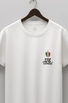Italia Token,T-Shirt σε Λευκό Χρώμα