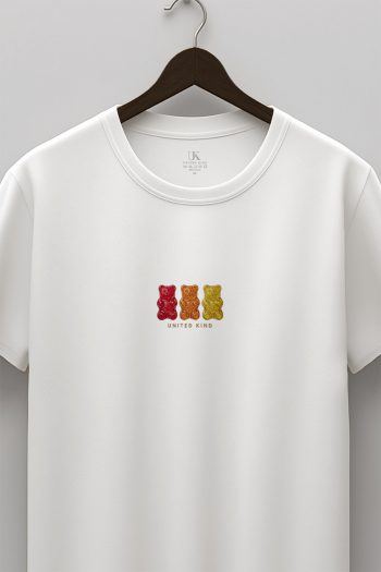 Gummies,T-Shirt σε Λευκό Χρώμα