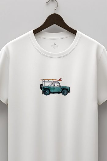 Surfboard Truck,T-Shirt σε Λευκό Χρώμα