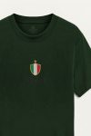 Italia Token Centered,T-Shirt σε Πράσινο Χρώμα