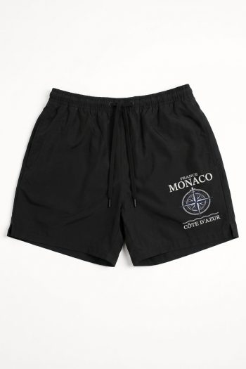 Ανδρικό Μαγιό σε Μαύρο Χρώμα, Monaco Compass