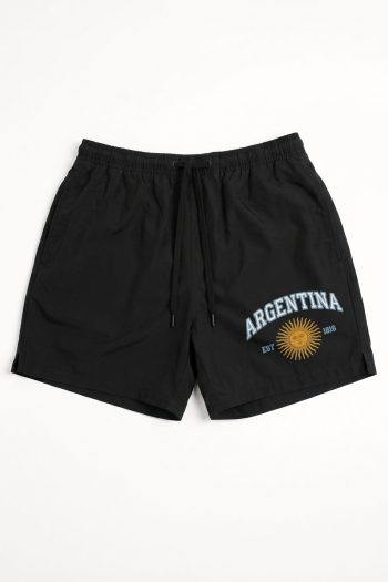 Ανδρικό Μαγιό σε Μαύρο Χρώμα, Argentina Sun Varsity