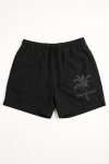 Ανδρικό Μαγιό σε Μαύρο Χρώμα με σχέδιο United Kind Grey Palm