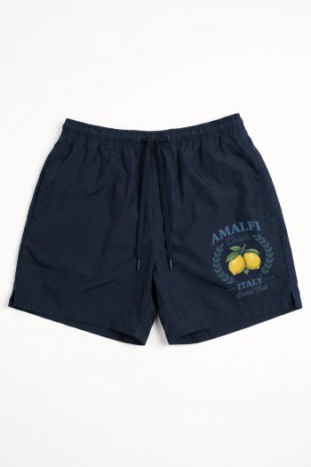 Ανδρικό Μαγιό σε Μπλε Χρώμα, Amalfi Lemon Crest