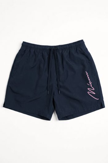 Ανδρικό Μαγιό σε Μπλε Χρώμα, Pink Miami Vertical Signature