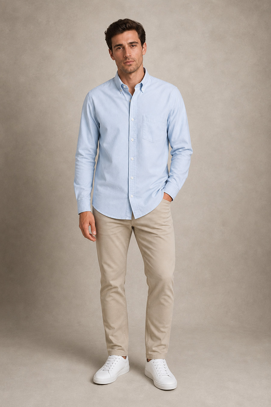 1-basic-set-a-galazio-poukamiso-beige-panteloni-chino