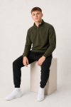1-basic-set-a-xaki-halfzip-mauri-forma