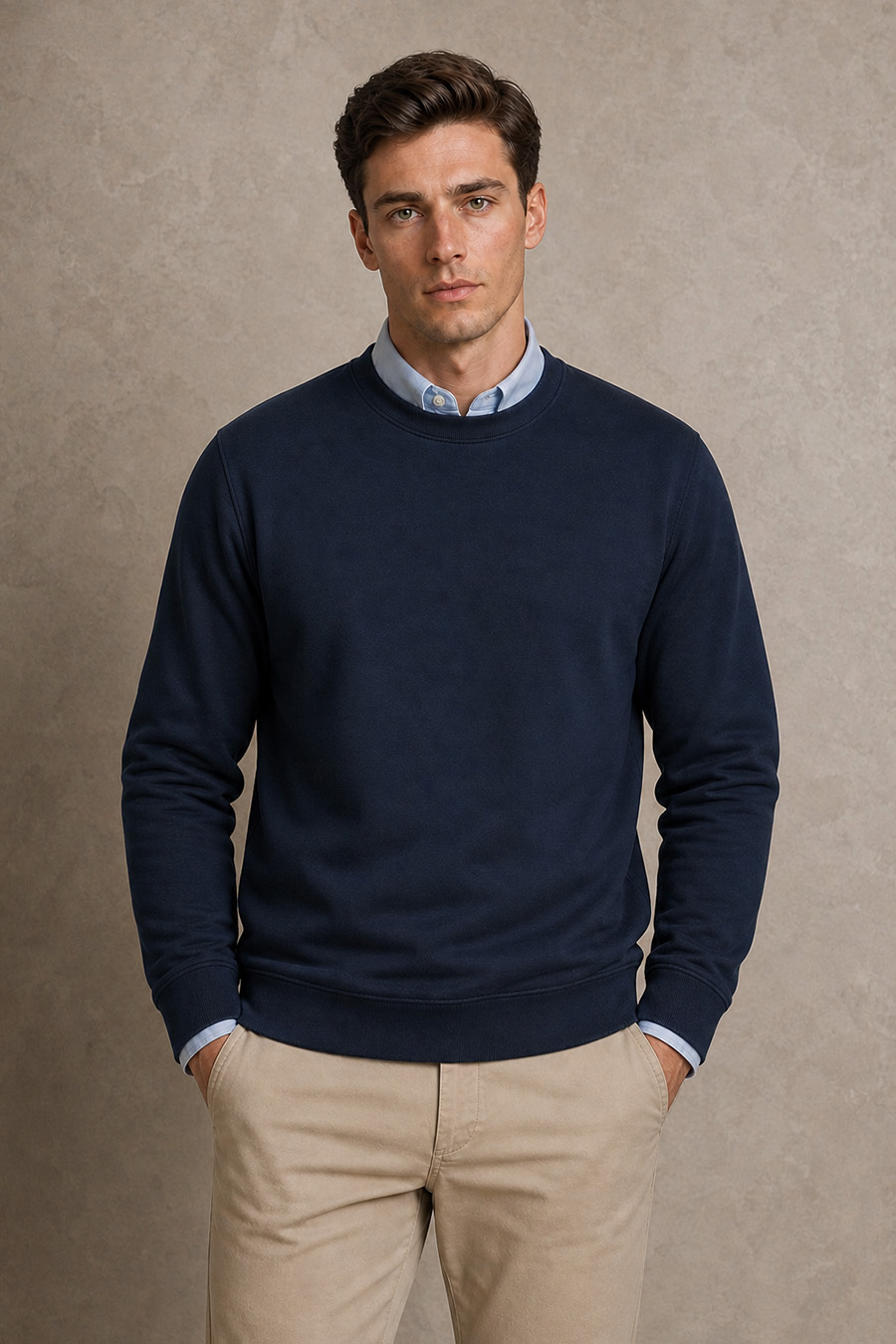 2-basic-set-b-mple-sweatshirt-beige-panteloni-chino