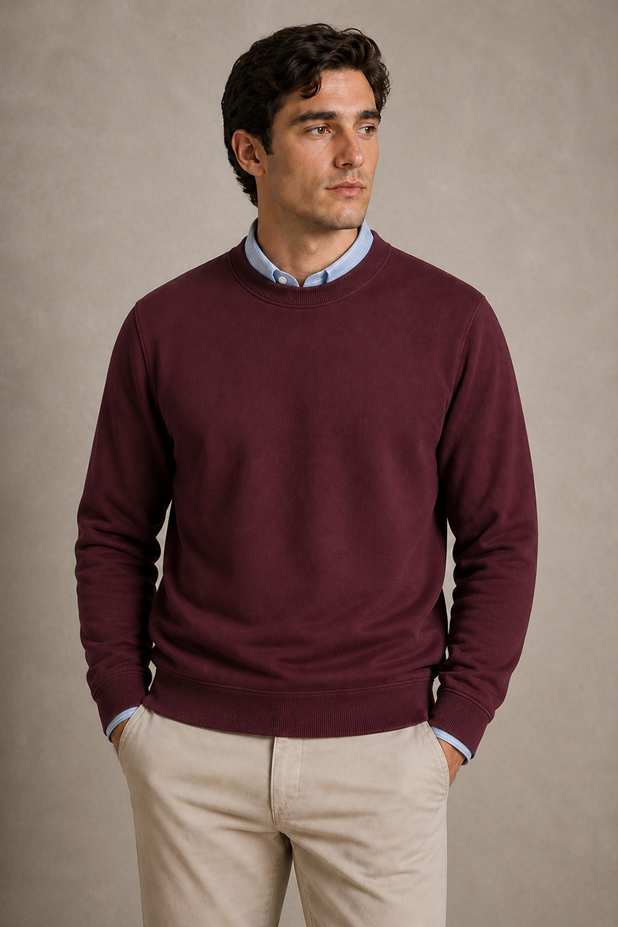 2-basic-set-b-mpordo-sweatshirt-beige-panteloni-chino