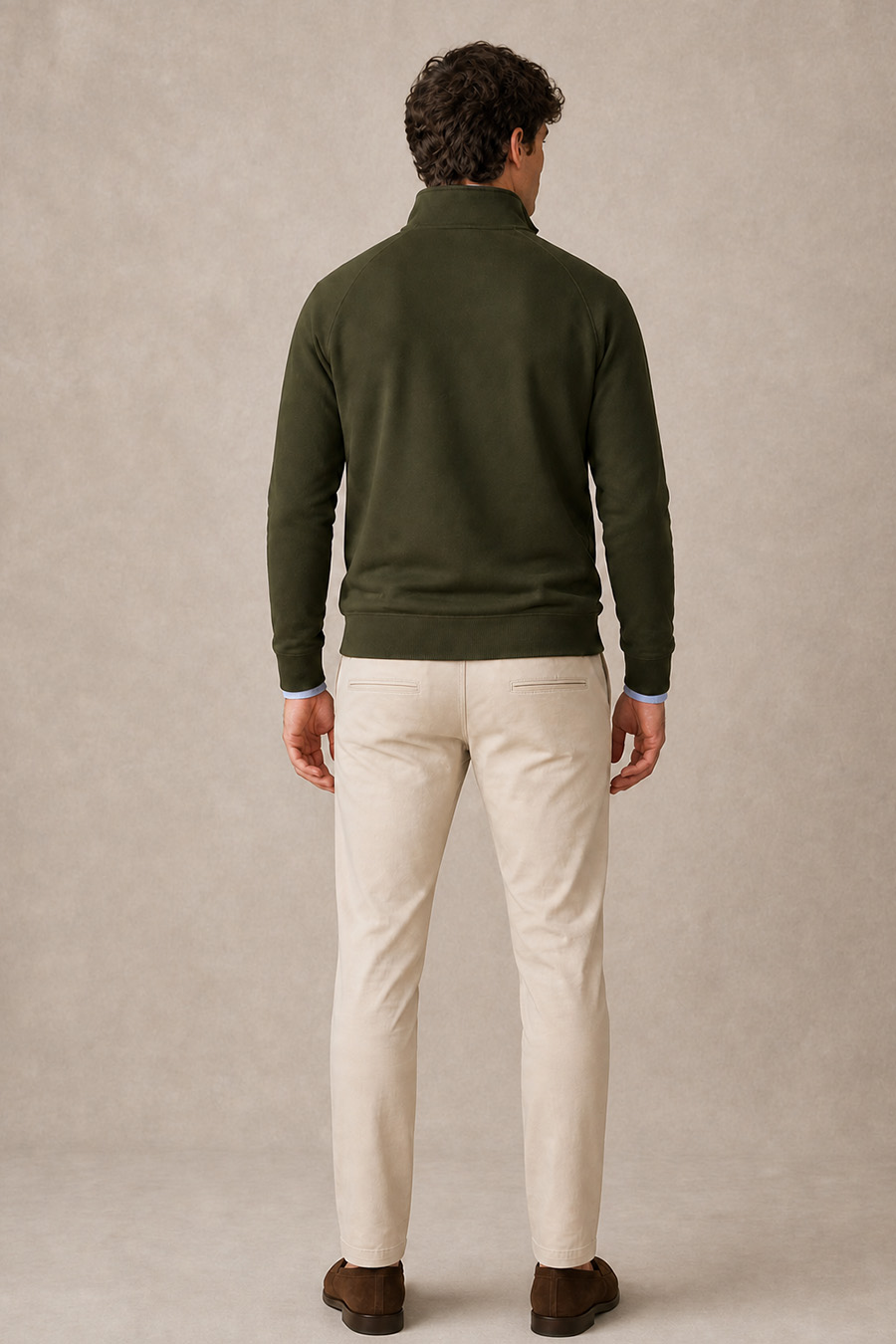 2-basic-set-b-xaki-halfzip-beige-panteloni-chino