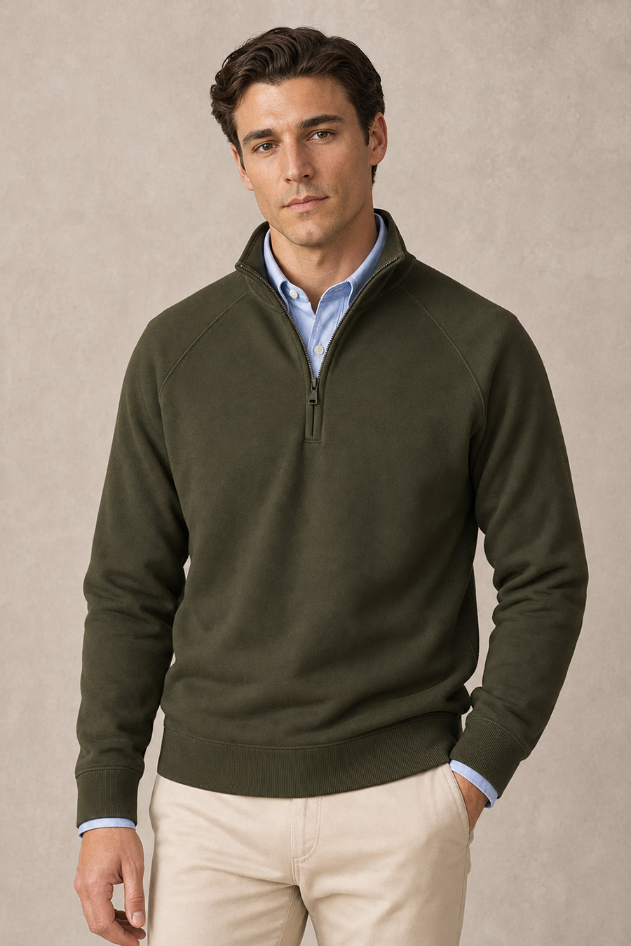 3-basic-set-c-xaki-halfzip-beige-panteloni-chino